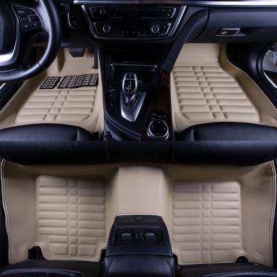 China Waterproof Dustproof Warm Press 5D Car Floor Mats For Renualt Kadjar Megane Dokker Symbol Cloth for sale