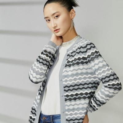 China The women's anti-pilling knitted cardigan for sale