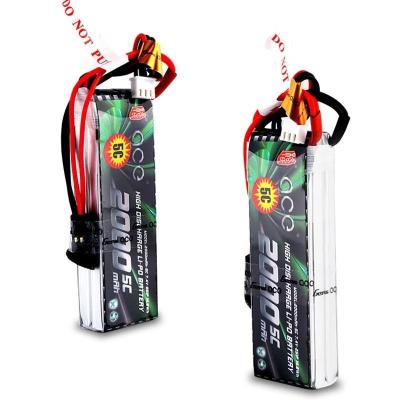 China Vehicles & Remote Control Toys Gens Ace Lipo Battery 2000mAh 2S 3S 5C with Futaba SA Plug for Flysky Controller Flight Controller RC Transmitter Receiver for sale