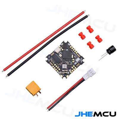 China Vehicles & Remote Control ESC Built-in Voltage BLHELIS 12A 4in1 Voltage Controller Flight Toys JHEMCU RuiBet F4 AIO MPU600 F411 Current Sensor 25.5X25.5mm for RC Drone for sale