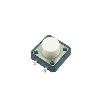 China Factory Direct 0.5A 12V 12*12 Tact Switch 4 Pin SMD/SMT Tactile Switch WF12*12*5H for sale