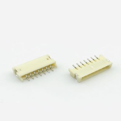 China ZH1.5 PCB Connector 1.5mm Pitch7P Wire To Board Connector 1.5mm Pitch SMT Connector For Wire Harness for sale