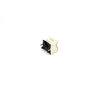 China Ethernet RJ45 Connector Single Port Network Port 8P8C 16 Mm Without Lamp And Without Shrapnel for sale