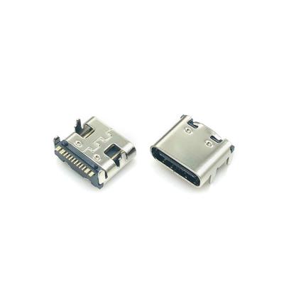 China Supplier 16 Pin Usb Female Type-C Type C Connector PCB Manufacturer USB 16p 8p 10p Connector for sale