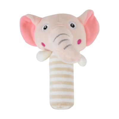 China Toy New Born Gift Stuffed Soft Soft Plush Baby Sensory Hand Rattle for sale