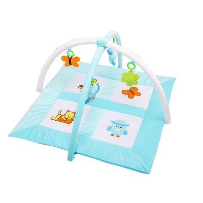 China Safety Cartoon Safety Guardrail Activity Gym Game Mat Toy Piano Playmats Baby for sale