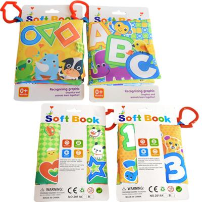 China Durable Baby Toys Soft Toys Soft Book Baby Toys Educational Soft Cloth Books for sale