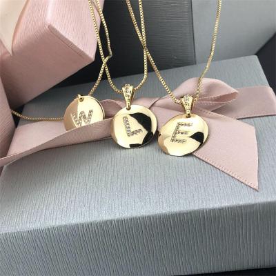 China Nan-Tchang CLASSIC Auyan Around Multicolor Shell Necklace Gold Titanium Steel Shell Letters Abalone Pendant 26 for sale