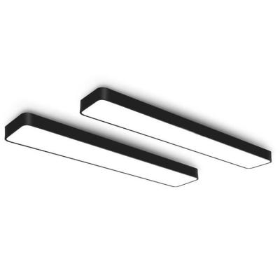 China New Modern 2022 LED Modern Office Pendant Ceiling Light with 200mm Width 20W 24W 28W 38W 45W 50W for Office Meeting Room School for sale