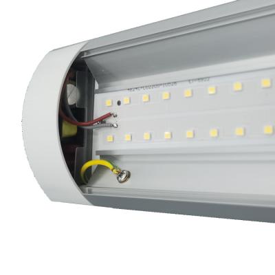 China Office Ceiling Surface Mounted Linear LED Tube Light Fixture For Shopping Mall Flicker Free for sale