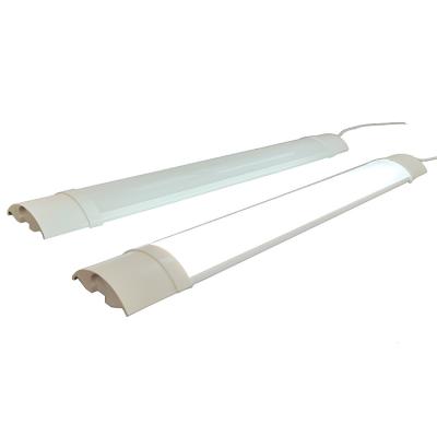 China Ceiling Mounted / Suspending Xiamen Thinnest IP65 4ft Linear Light Waterproof Tube With 120lm/W for sale