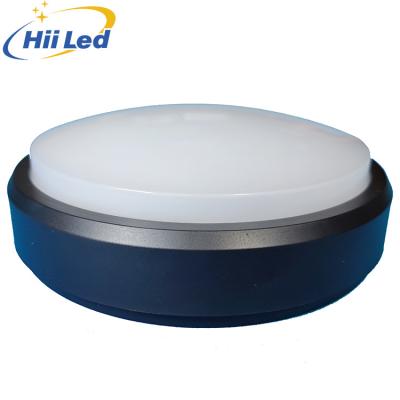 China Diffuser will not change color to be yellow outdoor led wall light IP65 waterproof bulkhead with 12W 15W 18W 24W round shape and square shape for sale