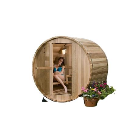 China Popular Outdoor Computer Control Panel Hot Sale Sauna Room Cedar Solid Wood For 6 Person for sale