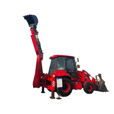 China Building Material Shops backhoe loader 388 sany small tractor with loader and backhoe best backhoe loader for sale