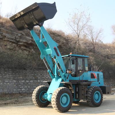 China Building Material Shops Cheap Mini Skid Steer Loader Diesel Mini Tracked Mini Skid Steer Loaders with 4 in 1 Bucket Wheel Loader for sale