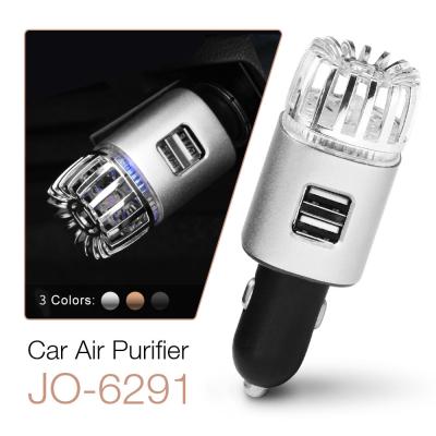 China New 2021 Car Product 12V Car Charger Tendive Negative Ion Air Purifiers Mini Car Air Purifiers for sale