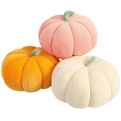 China Plush Kawaii Nordic Halloween Pumpkin Plushie Soft Plant Stuffed Kids' Toy Decorative Throw Pillow for Holidays Figure Toys for sale