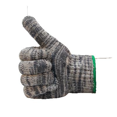 China Hand Protective Cheap Price Multi Color Cotton Yarn Knit Work Gloves For Maintenance Works for sale