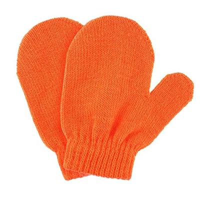 China Winter Comfortable Gloves Custom Logo Warm Magic Stretch Knitted Mittens Kids Gloves For 2-8 Old for sale