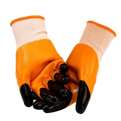 China Protective Hand Cutting Nitrile Gloves Food Equipment Heavy Duty Work Gloves Safety for sale