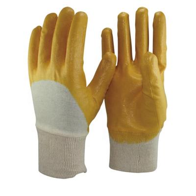 China Cheap Protective Hand Safety Work Gloves Welding Gloves Nitrile Non-Slip Dip Liner Gloves for sale