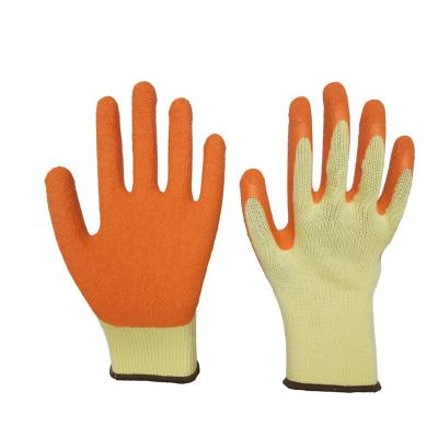 China Protective Hand White Knit Guantes Winter Antistatic Warm Latex Coating Working Gloves for sale