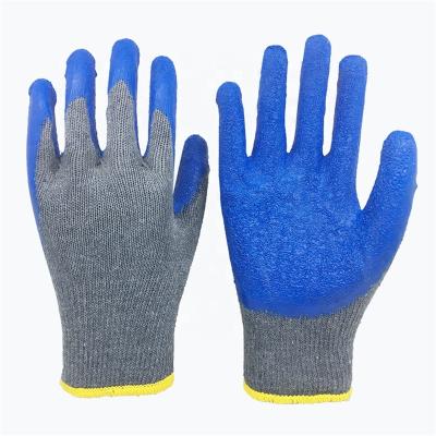 China Protective Hand Manufactures Cheap Ply Latex Gloves Working Powder Free Safety Latex Gloves for sale