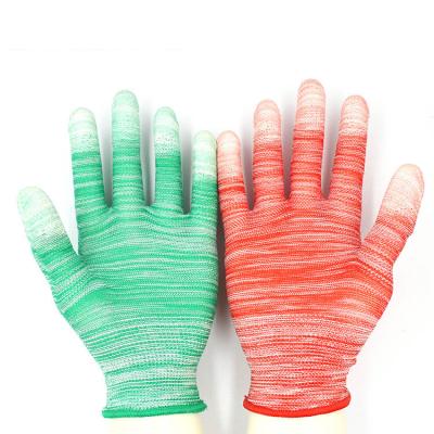 China DIYAO Protective Hand Carbon Fiber Esd Top Coated Safety Gloves For Electronics Esd Hand Working Rubber Gloves for sale