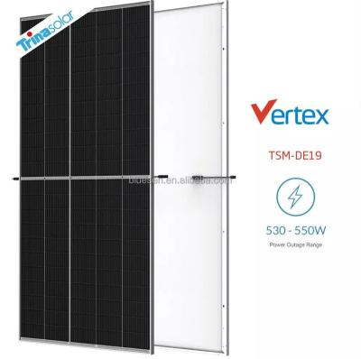 China Solar Home System Suitable Prices Monocrystalline Solar Panel 545w 550w 555w Solar Panel With 210mm Cells for sale