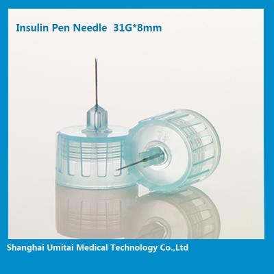 Cina aghi diabetici della penna dell'insulina di 31G*8mm per l'OEM/ODM di Novolog Flexpen disponibili  in vendita