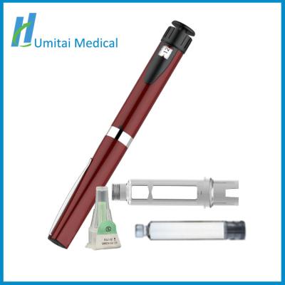 China Inyector recargable de la pluma de la insulina de la diabetes con el estuche de viaje para los pacientes de la diabetes en venta