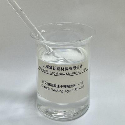 China RS-761 Wicking Agent for Durable and Effective Moisture Absorption at pH 10% 4.0-6.0 for sale