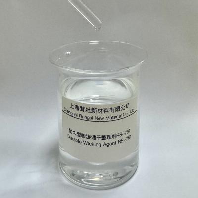 China Wicking Polyester Nylon Durable Wicking Agent RS-761 for Textile Auxiliary Agents for sale