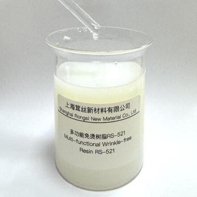 Cina Agente di rivestimento in poliestere di lana di cotone di nylon ANION PU RS-521 con 30% 2% di solido in vendita