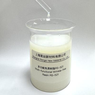 China Anti-Shrink and Easy Care Durable Press Finishing Agent RS-521 with Improved Strength for sale