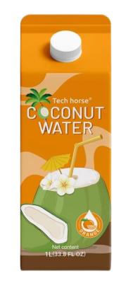 China Private Label Coconut Water Filling Tetra Pak Drink Filling 1000ml OEM 33.8FL OZ Te koop