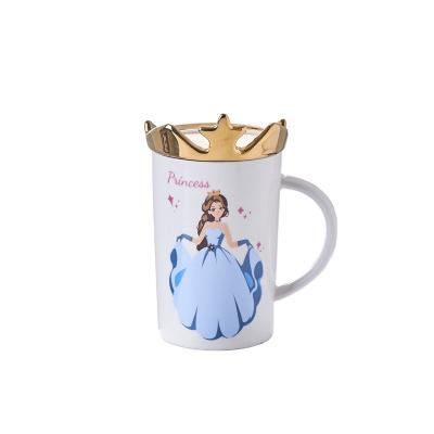 China Viable Cheap Price Mobile Phone Holder Kids Cute Custom Cute Princess Cup Cartoon Mug Creative Mug for sale