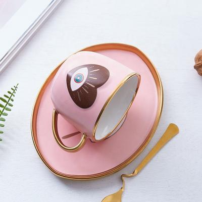 China Creative Feature Customized Disposable Logo Design Package Surprise Item Style Pcs Box Wedding Black Coffee Cups Ceramic Accessories Gift for sale