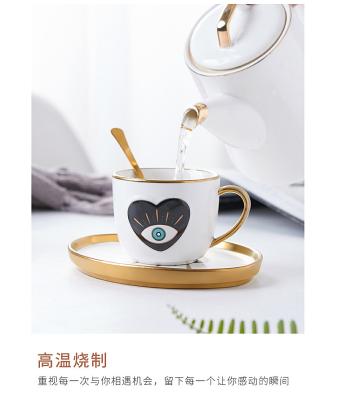 China Disposable Horoscope Black Coffee Cups Gift Box Disposable Horoscope Black Coffee Cups Gift Box Feature Package Ceramic Mugs Logo Design Surprise Item Style for sale