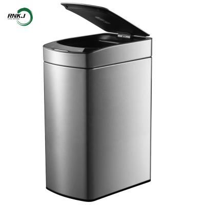 China 30L Waste Self-Packaging Waste Bin Self-Packing Waste Bin Induction Type Sustainable Sensor Waste Bin for sale