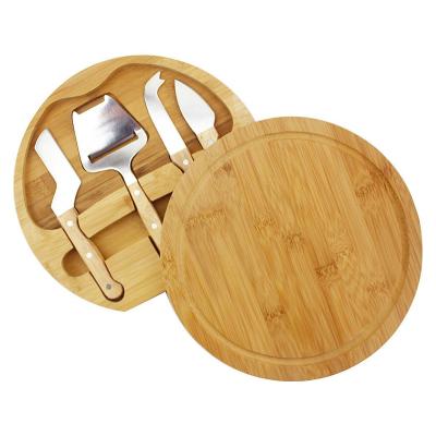 China Top Quality Wooden Sustainable Cheese Chopper With Stainless Steel Cheese Knife Set for sale