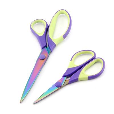 China HD-TS59D Embroidery Good Quality Stainless Steel Desktop Scissors With Soft Handle for sale