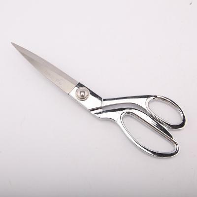 China High quality stainless steel expensive tailor's scissors with zine-alloy handle for sale