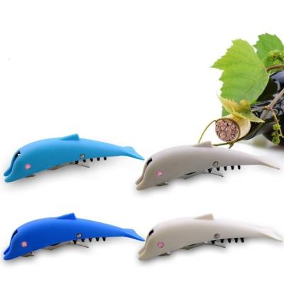 China Custom Multifunction Cute Stainless Steel Wine Corkscrew Wine Bottle Opener Wine Opener Logo Dolphin Shape Multifunction Cute for Promotional Gifts for sale