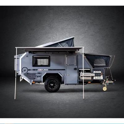 China 16ft Off-Road Folding Camper Trailer mit einer Kapazität von 2 Erwachsenen & 2 Kinder Reisetrailer zu verkaufen