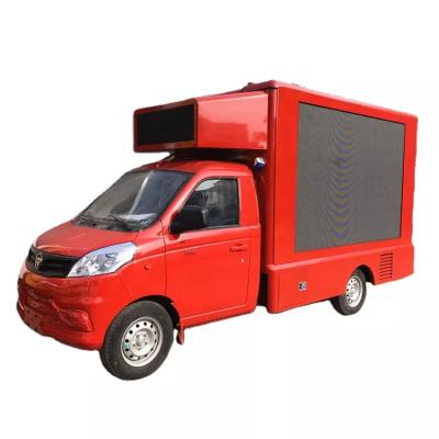 Chine Camion mobile 4x2 5100×1710×2640 millimètre de panneau d'affichage de Foton mini LED à vendre