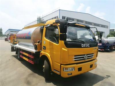 China 6000L Asphaltverbreiter Lkw Erhitzte Bitumen 6m3 Dongfeng Straßenbaumaschinen zu verkaufen