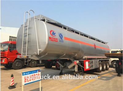 China 45000 Liter van de de Brandstoftanker van de Waterpalmolie de Semi Aanhangwagen door Koolstofstaal Te koop