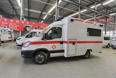 China 3610mm Wheelbase Emergency Ambulance Car  4X4 Cross Country Ambulance for sale