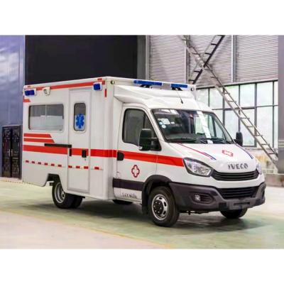 China Salon Ambulance130 Hp Ambulance Car Truck - ABS YES Overall Dimensions 5670×2011×2726 Mm for sale